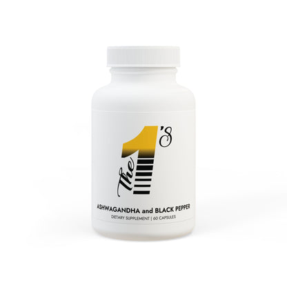 Ashwagandha and Black Pepper Supplement (60 capsules)